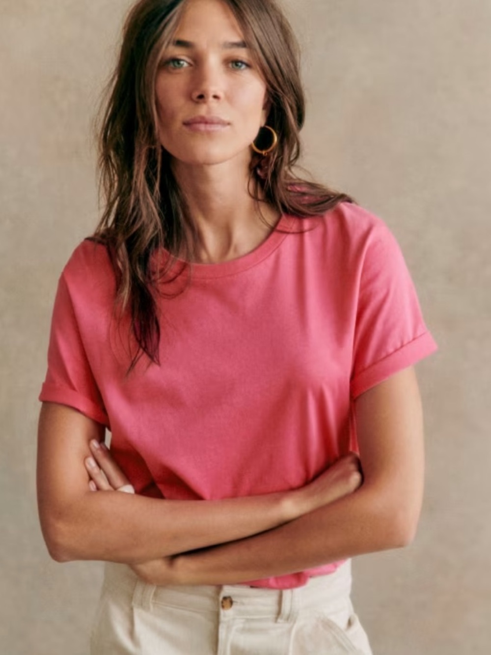 Sezane Bubble Pink ConradT shirt